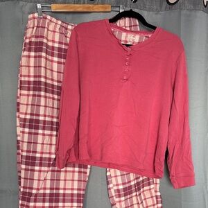 LL Bean Women's Cozy PJ Set, Petite